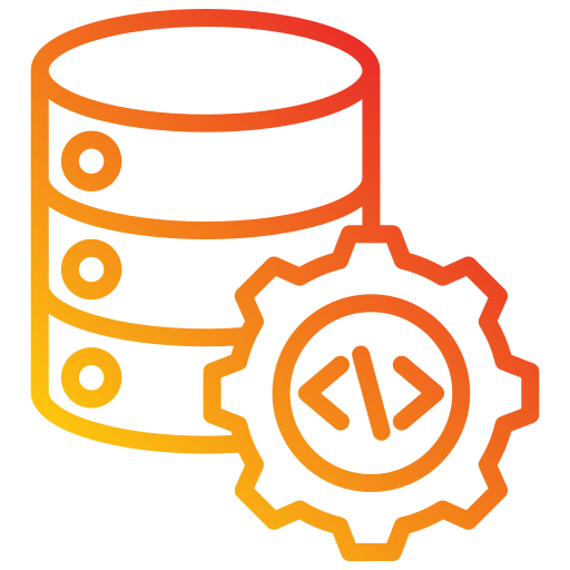 back-end development icon